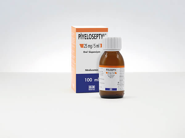 PIYELOSEPTYL 25 MG/5 ML ORAL SUSPANSIYON, 100 ML 1 PIYELOSEPTYL 25 MG 5 ML ORAL SUSPANSIYON 100 ML 24449