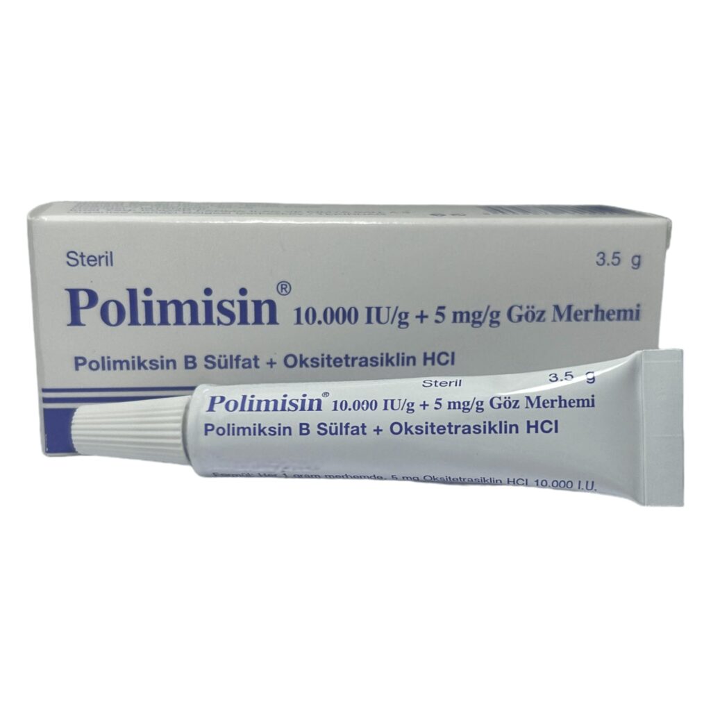 POLIMISIN 10.000 IU/G+5MG/G GOZ MERHEMI (3,5 G) 1 POLIMISIN 10.000 IU G5MG G GOZ MERHEMI 35 G 24682