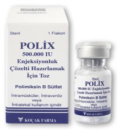 POLIX 500.000 IU ENJEKSIYONLUK COZELTI HAZIRLAMAK ICIN TOZ ICEREN 1 FLAKON 1 POLIX 500.000 IU ENJEKSIYONLUK COZELTI HAZIRLAMAK ICIN TOZ ICEREN 1 FLAKON 24685