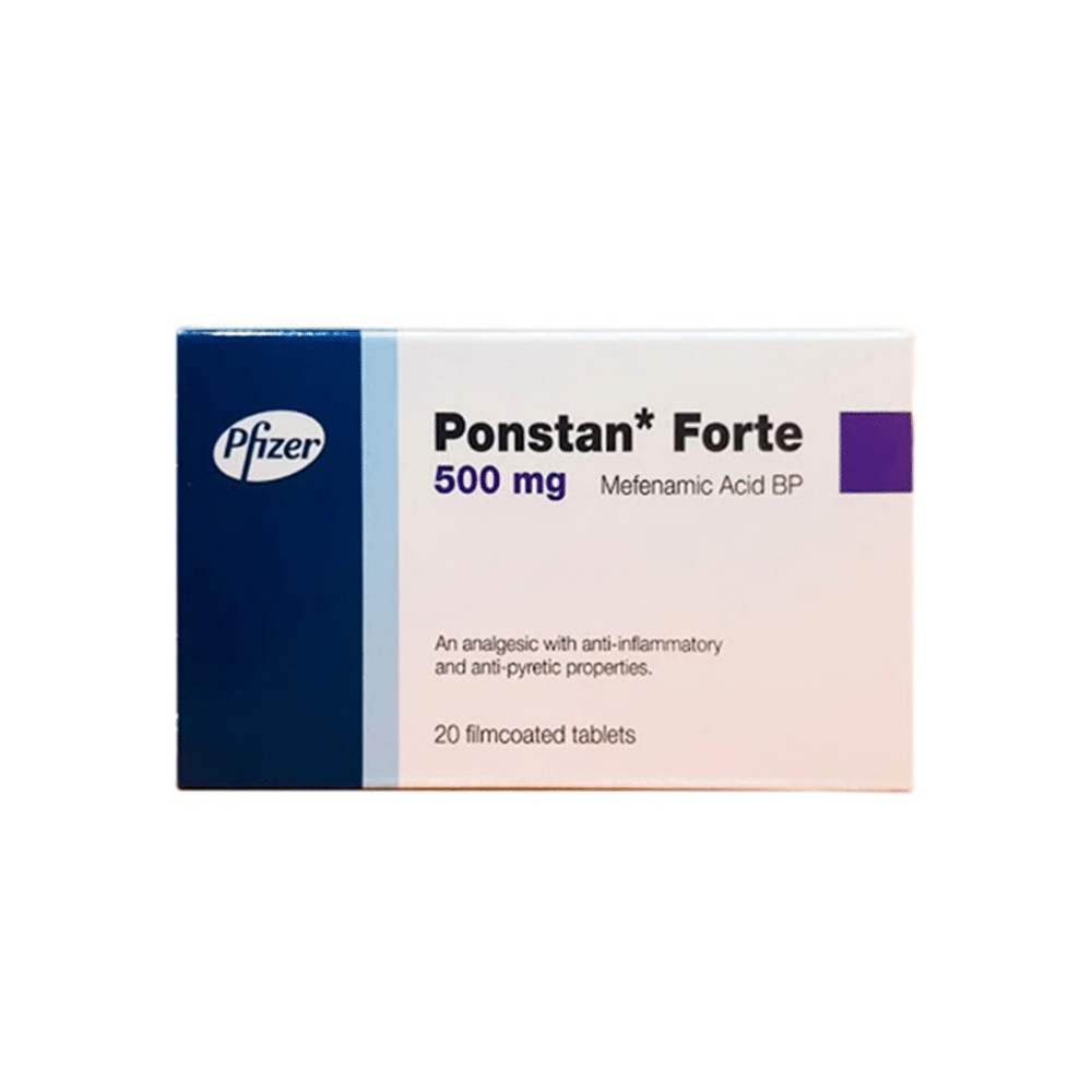 PONSTAN FORT 500 MG 20 TABLET 1 PONSTAN FORT 500 MG 20 TABLET 33511