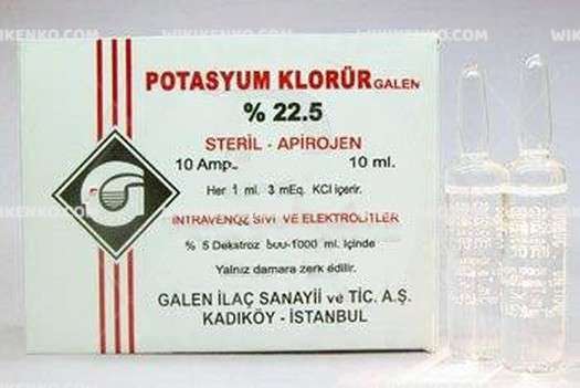 POTASYUM KLORUR .5 10 ML 10 AMPUL 1 POTASYUM KLORUR .5 10 ML 10 AMPUL 24703