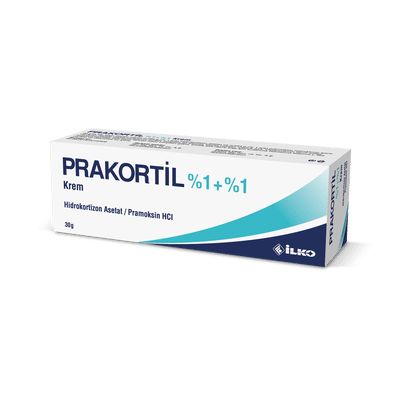 PRAKORTIL %1+%1 KREM (30 G) 1 PRAKORTIL 11 KREM 30 G 24717
