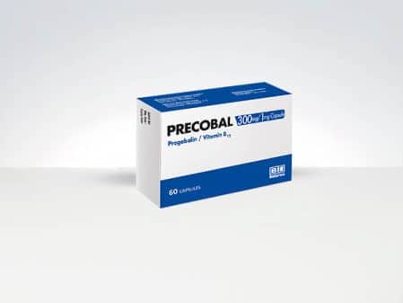 PRECOBAL 300 MG /1 MG 60 KAPSUL 1 PRECOBAL 300 MG 1 MG 60 KAPSUL 33541