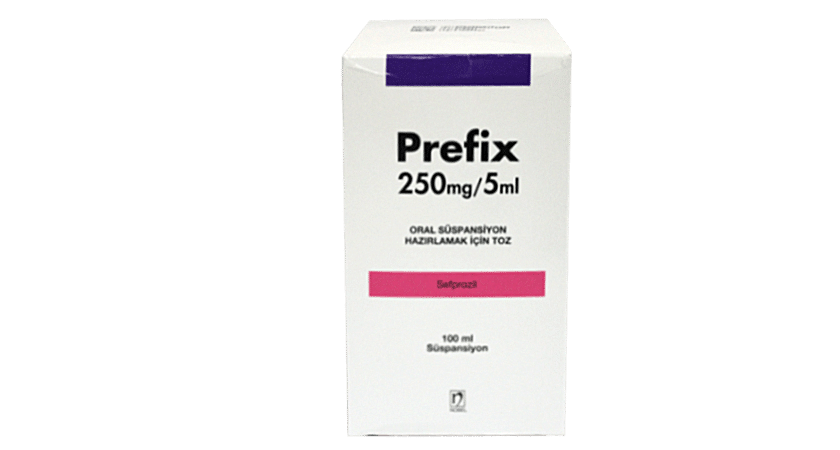 PREFIX 250 MG/5 ML 60 ML ORAL SUSPANSIYON HAZIRLAMAK ICIN TOZ 1 PREFIX 250 MG 5 ML 60 ML ORAL SUSPANSIYON HAZIRLAMAK ICIN TOZ 33556