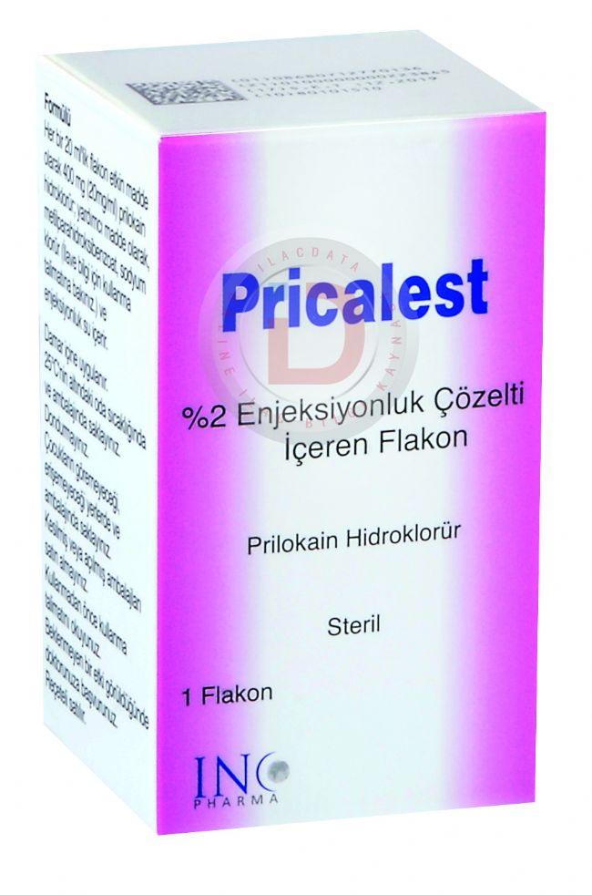 PRICALEST %2 ENJEKSIYONLUK COZELTI ICEREN 1 FLAKON 1 PRICALEST 2 ENJEKSIYONLUK COZELTI ICEREN 1 FLAKON 24749