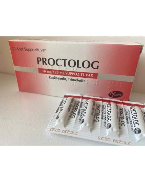 PROCTOLOG 10 MG 120 MG SUPPOZITUVAR 10 ADET 24776