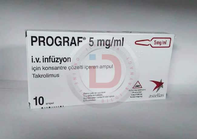 PROGRAF 5 MG/ML KONSANTRE IV INFUZYON ICIN SOLUSYON ICEREN 10 AMPUL 1 PROGRAF 5 MG ML KONSANTRE IV INFUZYON ICIN SOLUSYON ICEREN 10 AMPUL 33675