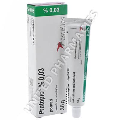 PROTOPIC %0,03 30 GR POMAD 1 PROTOPIC 003 30 GR POMAD 33721