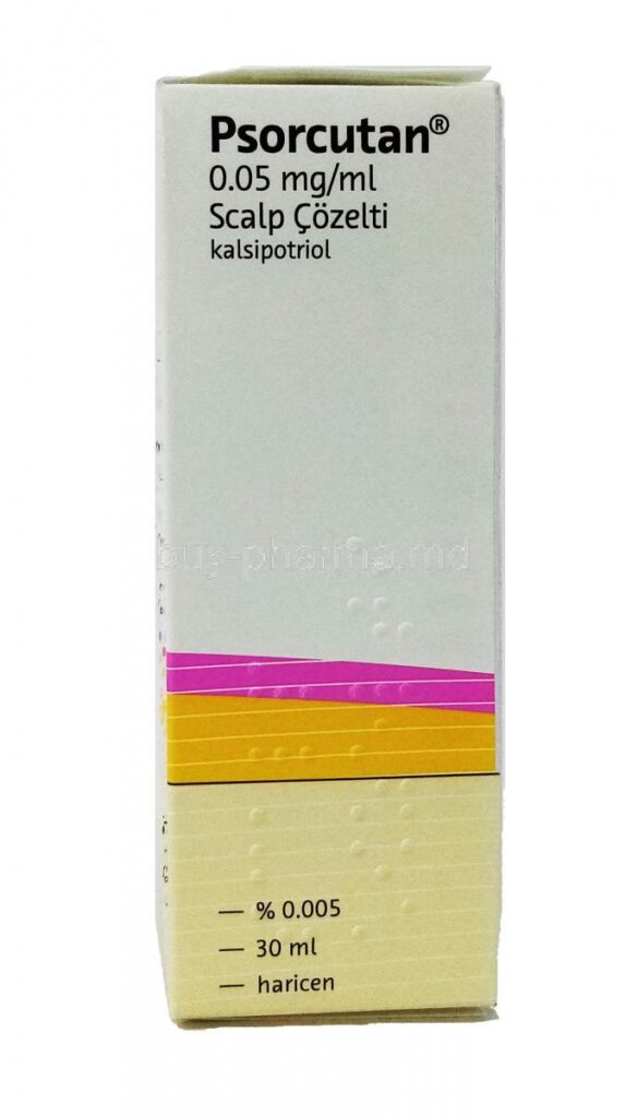 PSORCUTAN 0,05 MG/ML SCALP COZELTI 1 PSORCUTAN 005 MG ML SCALP COZELTI 24844