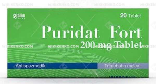 PURIDAT FORT 200 MG 20 TABLET 1 PURIDAT FORT 200 MG 20 TABLET 33763