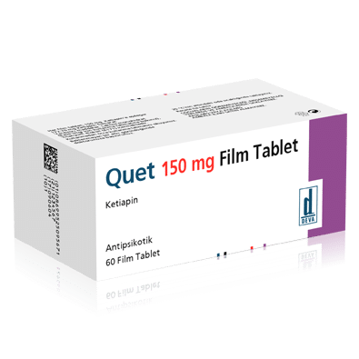 QUET 150 MG 60 FILM TABLET 1 QUET 150 MG 60 FILM TABLET 33780