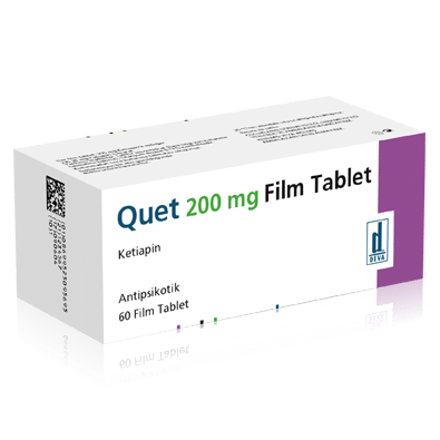 QUET 200 MG 60 FILM TABLET 1 QUET 200 MG 60 FILM TABLET 33781
