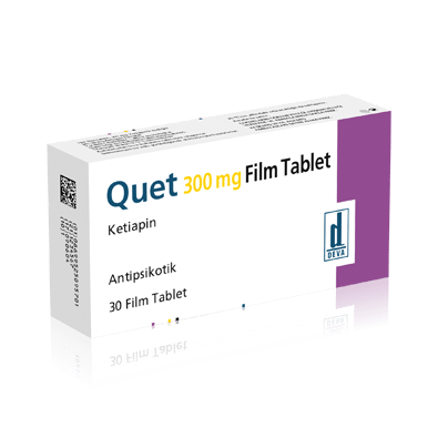 QUET 300 MG 30 FILM TABLET 1 QUET 300 MG 30 FILM TABLET 24890
