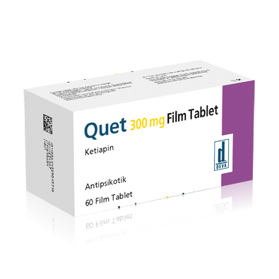 QUET 300 MG 60 FILM TABLET 1 QUET 300 MG 60 FILM TABLET 33782