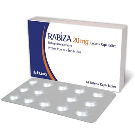 RABIZA 20 MG 14 ENTERIK KAPLI TABLET 1 RABIZA 20 MG 14 ENTERIK KAPLI TABLET 24899