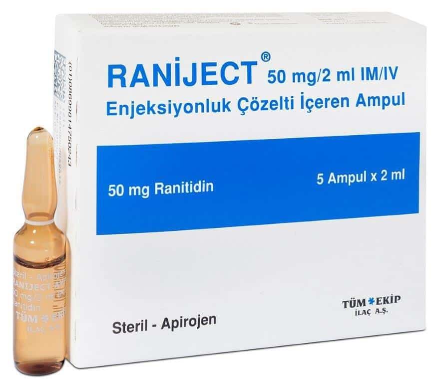 RANIJECT 50 MG/2 ML IM/IV 5 AMPUL 1 RANIJECT 50 MG 2 ML IM IV 5 AMPUL 33810