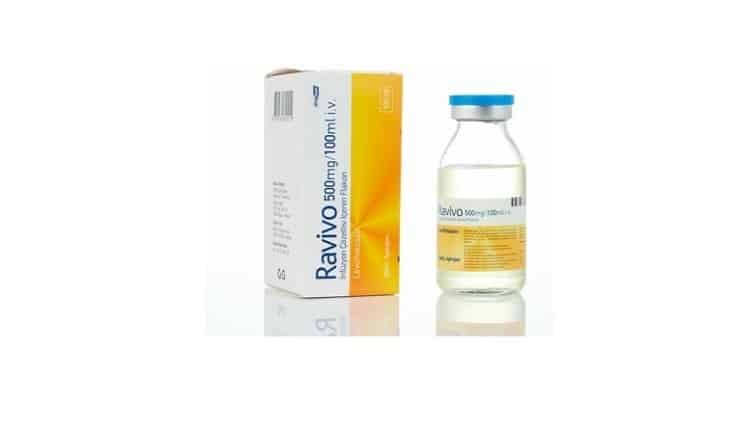 RAVIVO 500 MG/100 ML IV INFUZYON COZELTI ICEREN FLAKON 1 RAVIVO 500 MG 100 ML IV INFUZYON COZELTI ICEREN FLAKON 33827