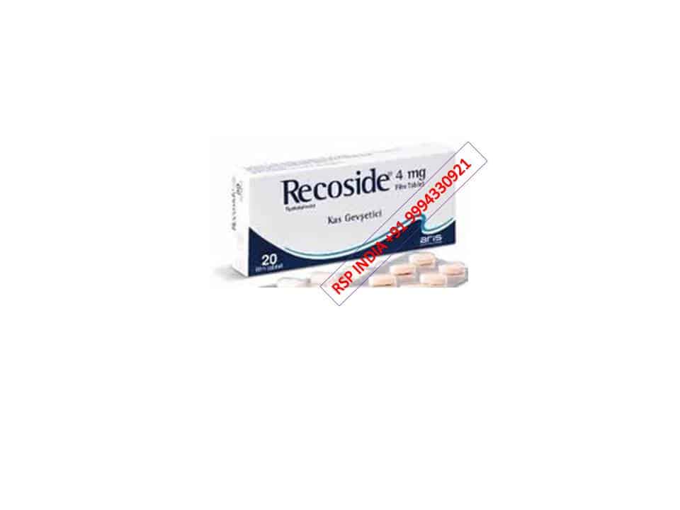 RECOSIDE 4 MG 20 FILM TABLET 1 RECOSIDE 4 MG 20 FILM TABLET 33853