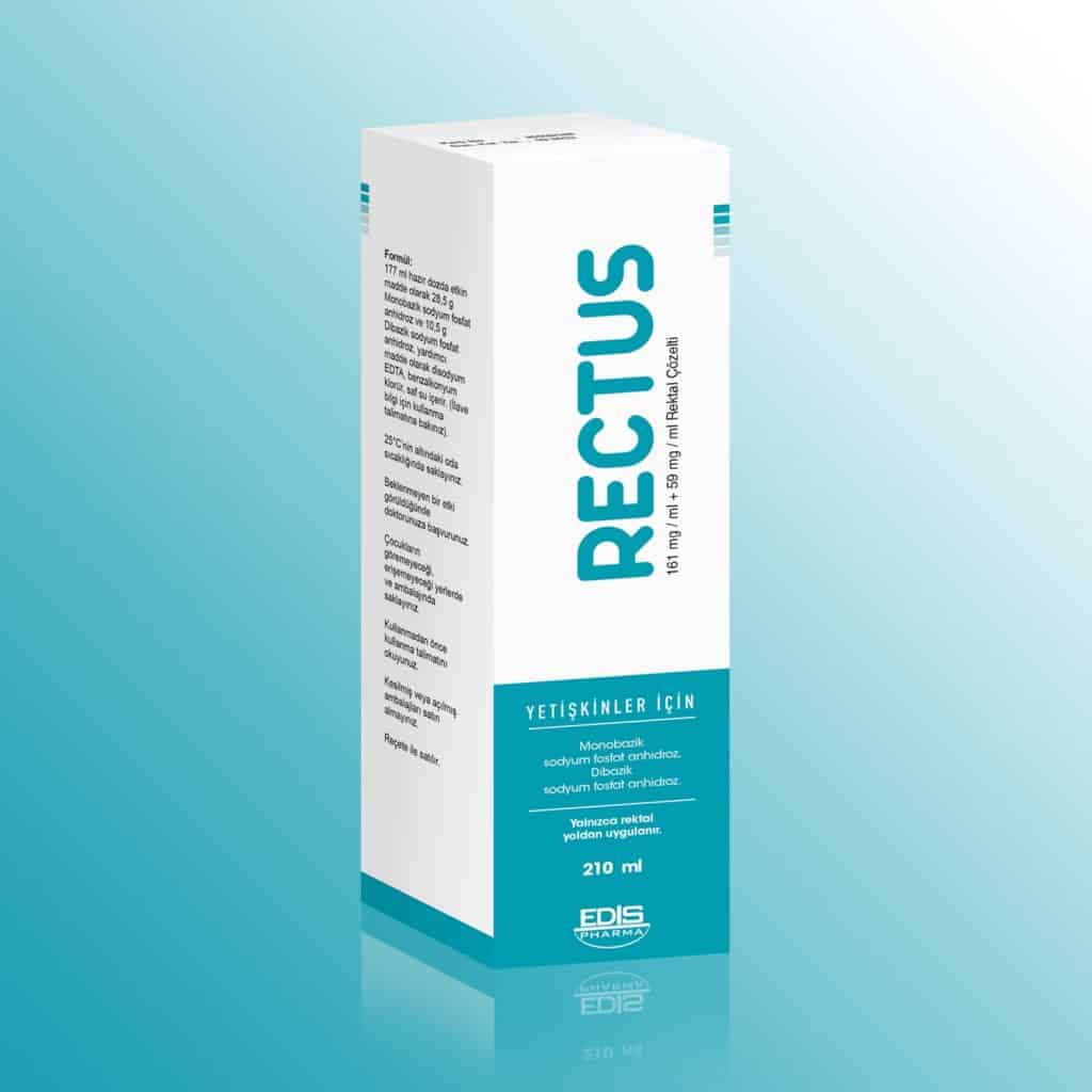 RECTUS 161 MG/ML + 59 MG/ML REKTAL COZELTİ (210 ML) 1 RECTUS 161 MG ML 59 MG ML REKTAL COZELTI 210 ML 24946