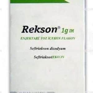 REKSON SET 1 G IV ENJEKTABL TOZ ICEREN 1 FLAKON 1 REKSON SET 1 G IV ENJEKTABL TOZ ICEREN 1 FLAKON 33871