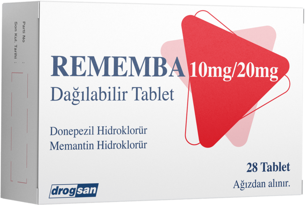 REMEMBA 10 MG/10 MG DAGILABILIR TABLET (28 TABLET) 1 REMEMBA 10 MG 10 MG DAGILABILIR TABLET 28 TABLET 33881