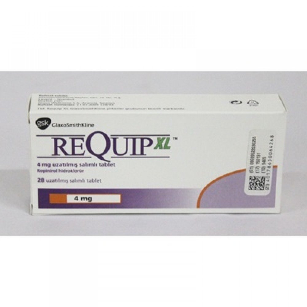 REQUIP XL 8 MG UZATILMIS SALIMLI 28 TABLET 1 REQUIP XL 8 MG UZATILMIS SALIMLI 28 TABLET 25018