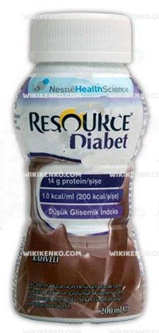RESOURCE DIABET KAHVE 200 ML 1 RESOURCE DIABET KAHVE 200 ML 25027