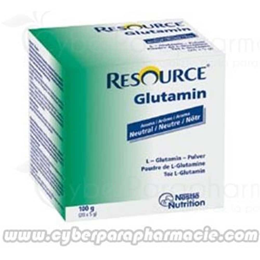 RESOURCE GLUTAMINE 100 GR (5GR*20) SASE 1 RESOURCE GLUTAMINE 100 GR 5GR 20 SASE 25034