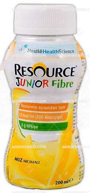 RESOURCE JUNIOR FIBRE MUZ AROMALI (200 ML) 1 RESOURCE JUNIOR FIBRE MUZ AROMALI 200 ML 33969