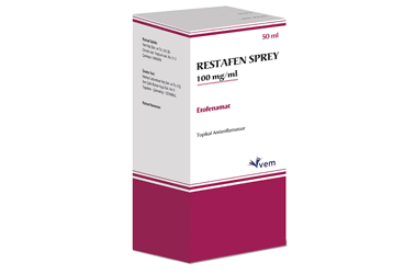 RESTAFEN SPREY 100 MG/ML 50 ML SISE/KUTU 1 RESTAFEN SPREY 100 MG ML 50 ML SISE KUTU 34002