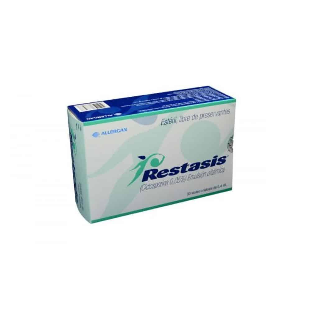 RESTASIS % 0,05 0,4 ML 30 FLAKON OFTALMIK EMULSIYON 1 RESTASIS 005 04 ML 30 FLAKON OFTALMIK EMULSIYON 25053
