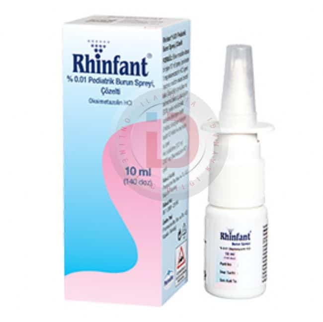 RHINFANT %0,01 PEDIATRIK BURUN SPREYI, COZELTI 1 RHINFANT 001 PEDIATRIK BURUN SPREYI COZELTI 25093