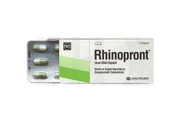 RHINOPRONT UZUN ETKILI 10 KAPSUL 1 RHINOPRONT UZUN ETKILI 10 KAPSUL 34042