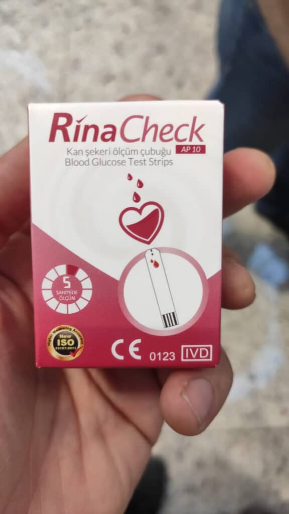 RINACHECK KAN SEKERI OLCUM TEST CUBUGU 1 RINACHECK KAN SEKERI OLCUM TEST CUBUGU 25129