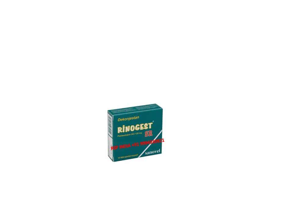 RINOGEST SR 120 MG 10 MIK.PELLET KAPSUL 1 RINOGEST SR 120 MG 10 MIK.PELLET KAPSUL 34099