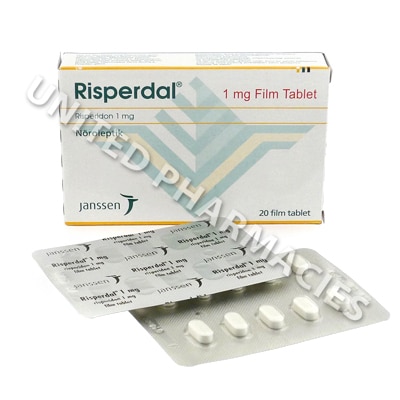 RISPERDAL 1 MG 20 FILM TABLET 1 RISPERDAL 1 MG 20 FILM TABLET 25164