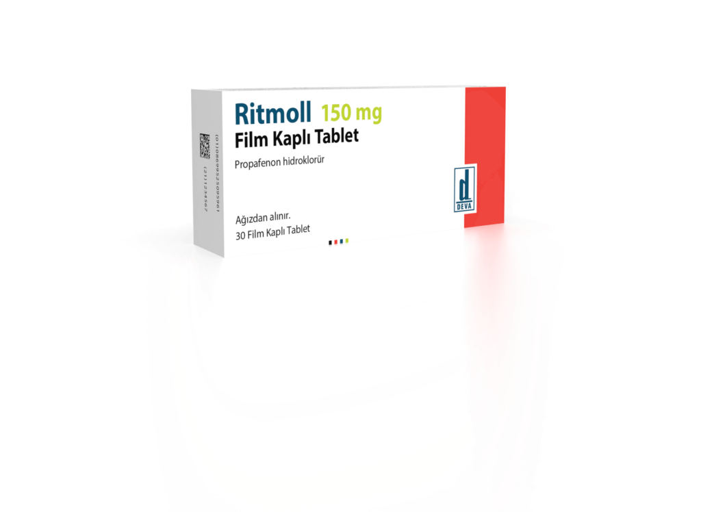 RITMOLL 150 MG FILM KAPLI TABLET (30 TABLET) 1 RITMOLL 150 MG FILM KAPLI TABLET 30 TABLET 25173