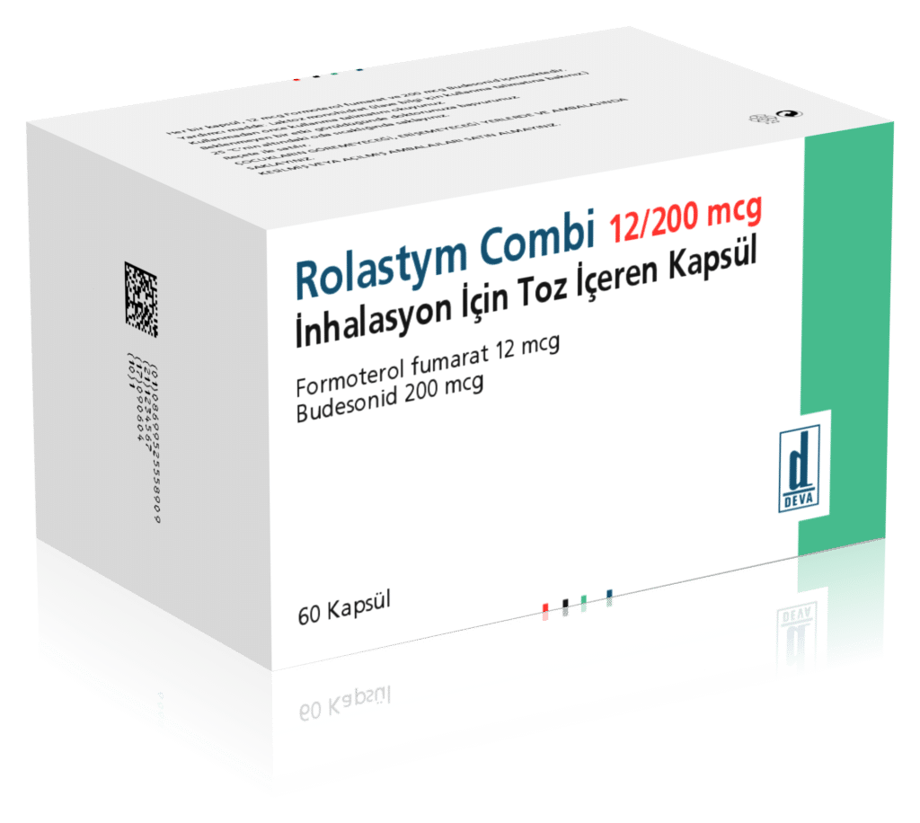 ROLASTYM COMBI 12/400 MCG INHALASYON ICIN TOZ ICEREN 60 KAPSUL 1 ROLASTYM COMBI 12 400 MCG INHALASYON ICIN TOZ ICEREN 60 KAPSUL 25201