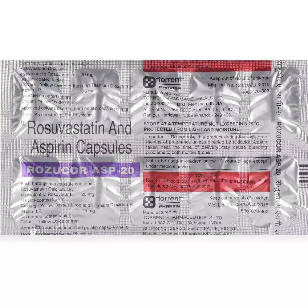 ROSUCOR 20 MG 28 FILM TABLET 1 ROSUCOR 20 MG 28 FILM TABLET 34212