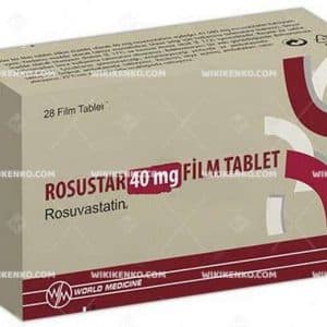 ROSUSTAR 20 MG 28 FILM KAPLI TABLET 1 ROSUSTAR 20 MG 28 FILM KAPLI TABLET 25215