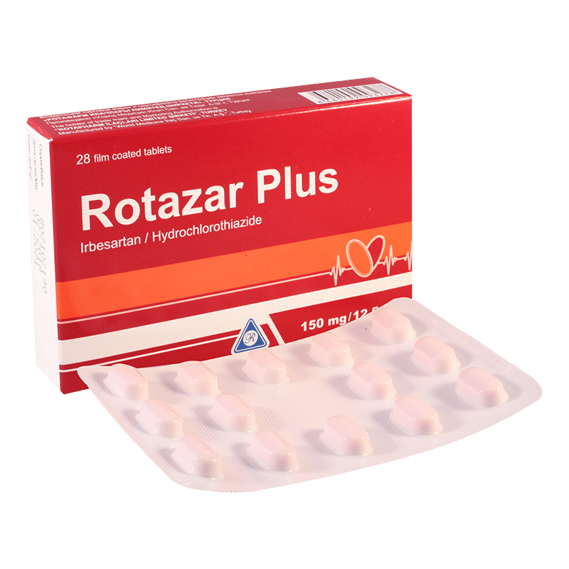 ROTAZAR PLUS 150MG/12.5MG FILM TABLET (28 TABLET) 1 ROTAZAR PLUS 150MG 12.5MG FILM TABLET 28 TABLET 34259