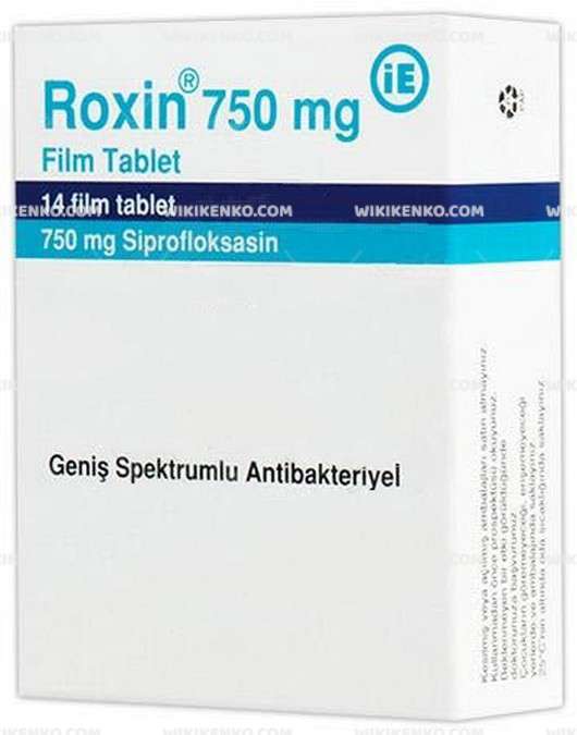 ROXIN 750 MG 14 TABLET 1 ROXIN 750 MG 14 TABLET 25225