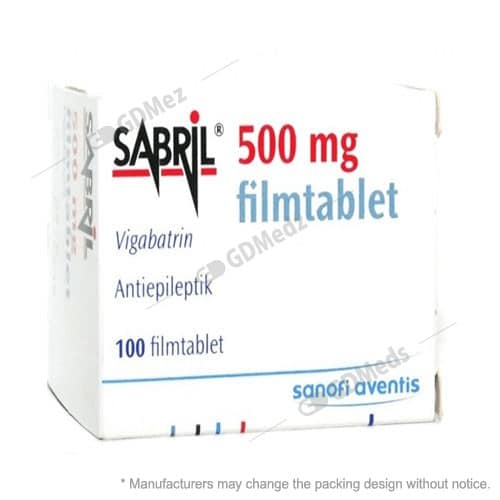 SABRIL 500 MG 100 TABLET 1 SABRIL 500 MG 100 TABLET 25247