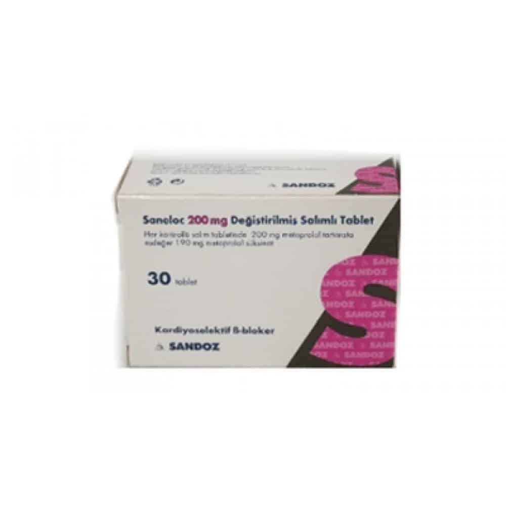 SANELOC 200 MG 30 DEGISTIRILMIS SALINIMLI TABLET 1 SANELOC 200 MG 30 DEGISTIRILMIS SALINIMLI TABLET 34334