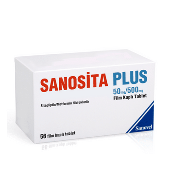 SANOSITA PLUS 50 MG/500 MG FILM KAPLI TABLET (56 TABLET) 1 SANOSITA PLUS 50 MG 500 MG FILM KAPLI TABLET 56 TABLET 25279