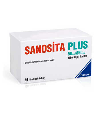 SANOSITA PLUS 50 MG/850 MG FILM KAPLI TABLET (56 TABLET) 1 SANOSITA PLUS 50 MG 850 MG FILM KAPLI TABLET 56 TABLET 25280
