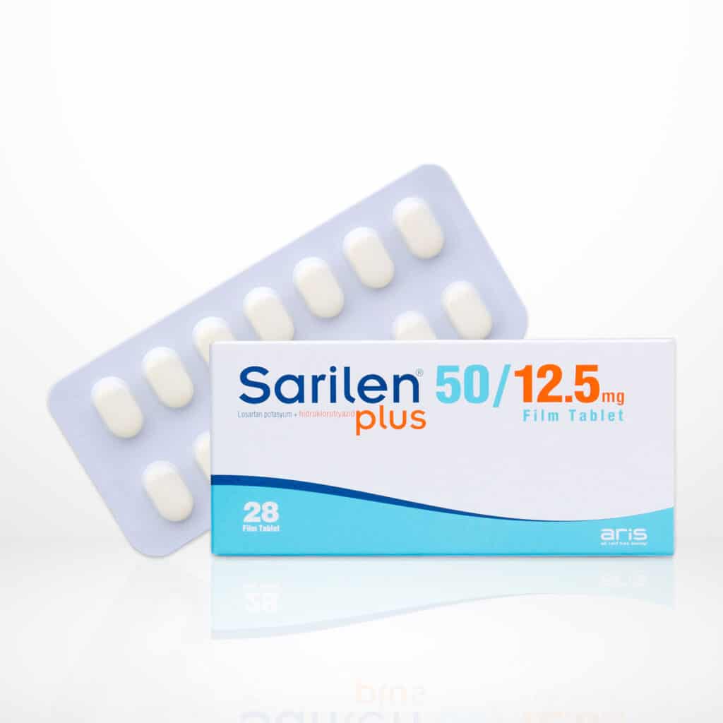SARILEN PLUS 50 MG/12,5 MG 28 FILM TABLET 1 SARILEN PLUS 50 MG 125 MG 28 FILM TABLET 25294