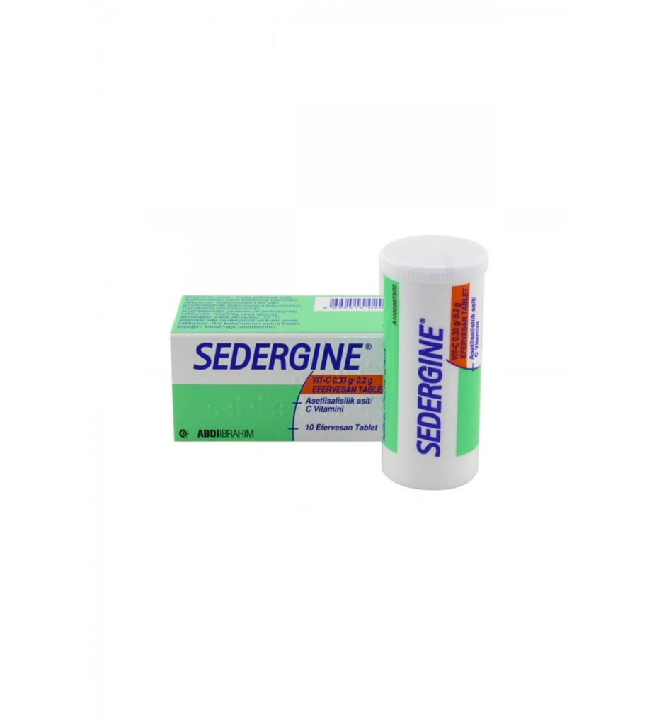 SEDERGINE VIT-C 0.33 G / 0.2 G EFERVESAN TABLET (10 TABLET) 1 SEDERGINE VIT C 0.33 G 0.2 G EFERVESAN TABLET 10 TABLET 25311