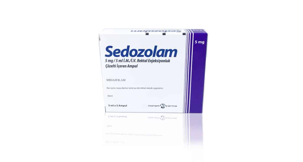 SEDOZOLAM 5 MG/5 ML 5 AMPUL 1 SEDOZOLAM 5 MG 5 ML 5 AMPUL 34386