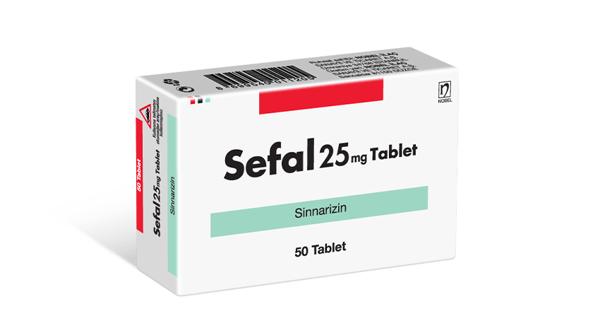 SEFAL 25 MG 50 TABLET 1 SEFAL 25 MG 50 TABLET 25319